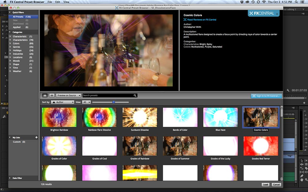 Adobe premiere pro preset pack